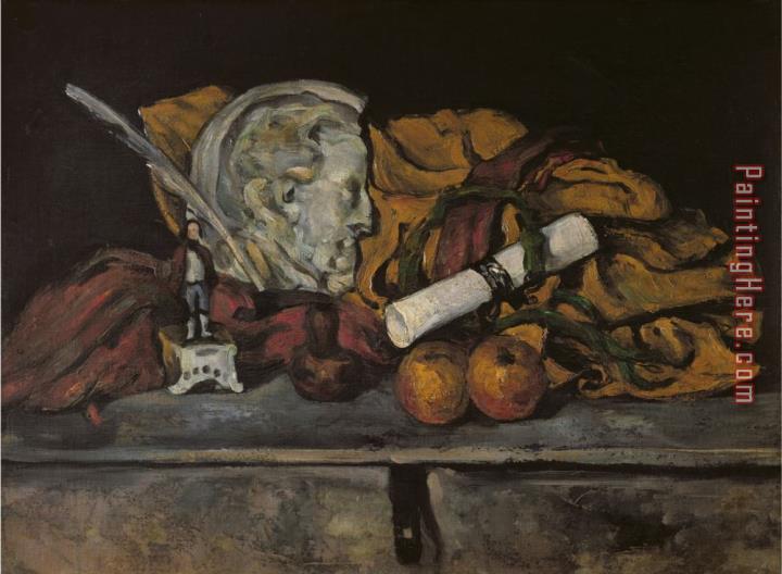 Paul Cezanne Still Life of The Artist S Accessories 1872
